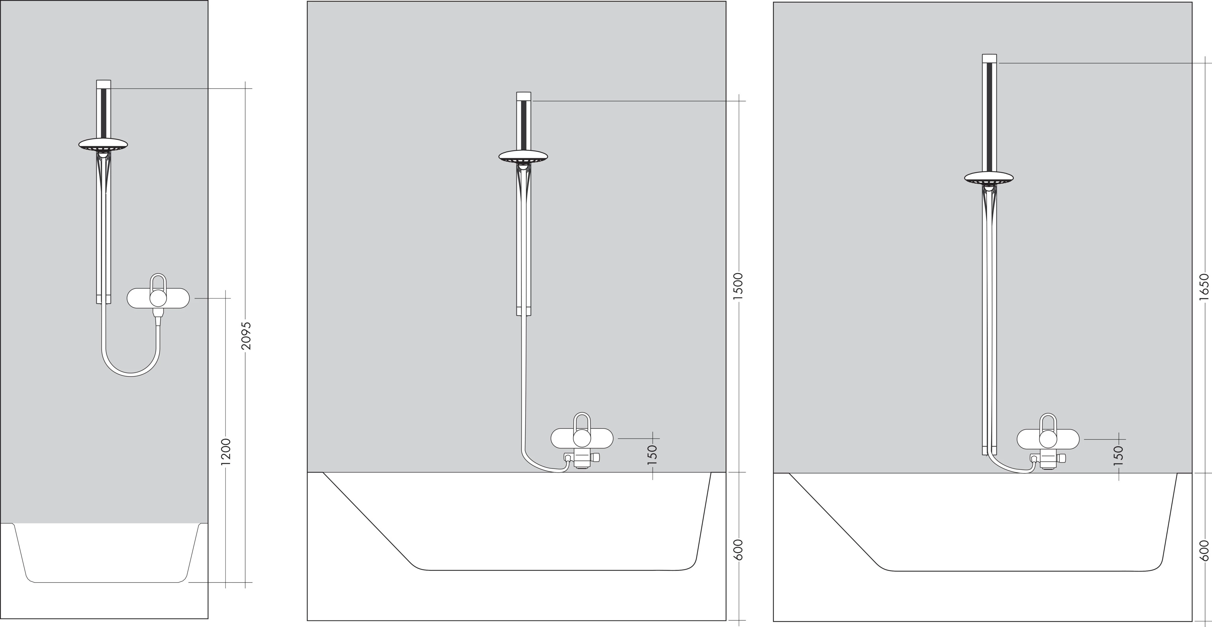 Душевая штанга Hansgrohe Raindance 27636000